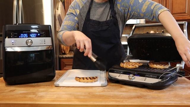 Who did it better? Pork chops in air fryer & electric grill - Adventures in Everyday Cooking смотреть онлайн
