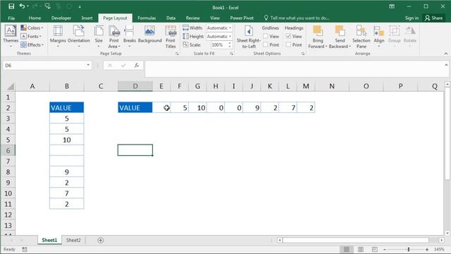 How to Change Range From Vertical to Horizontal With Excel Function смотреть онлайн