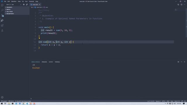 #6.6 Dart - Optional NAMED Parameters in Function | Dart For Flutter смотреть онлайн