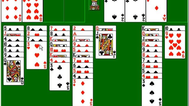 Игра. Пасьянс Солитер. РАСКЛАД #9 смотреть онлайн