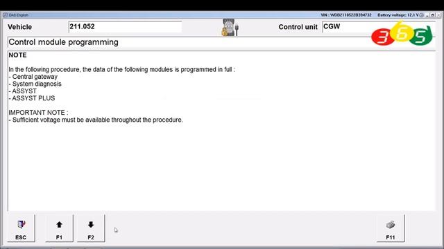 VXDIAG Benz C6 W211 Gateway offline programming obdii365 смотреть онлайн