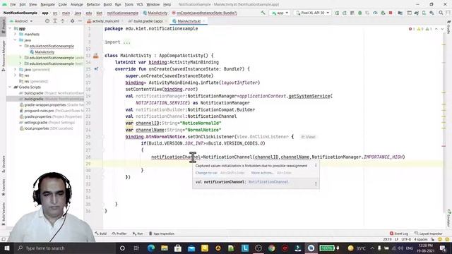 Notification in android studio | Kotlin Android | Dr Vipin Classes смотреть онлайн