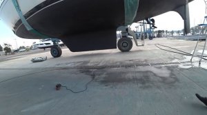 Ремонт яхты своими руками №12. Спускаем яхту на воду!