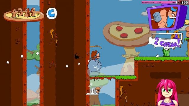 Pizza Tower, a Truly Mad Indie Creation Brought on by Wario Starvation (Part 1) смотреть онлайн