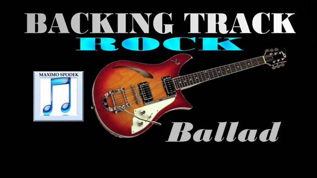 ROCK BALLAD IN A minor, GARY MOORE STYLE, BACKING TRACK GUITAR смотреть онлайн