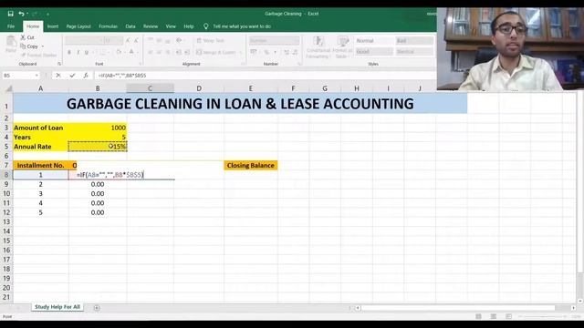 Garbage Cleaning | Loan & Lease Accounting | Microsoft Excel | Study Help For All | In Hindi смотреть онлайн