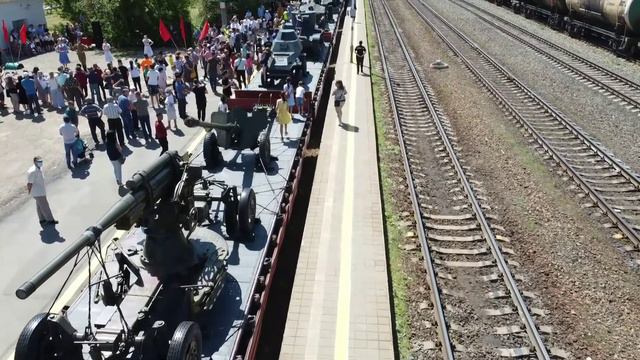 Палласовка встречает "Воинский эшелон" смотреть онлайн
