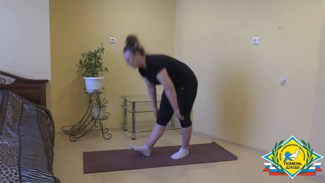 Растяжка с Бусыгиной Валерией Андреевной - тренером ЦОП 