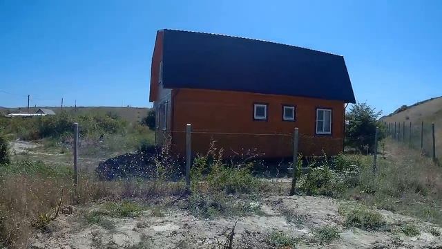 Каркасный дом 7х9 построен в Крыму. смотреть онлайн