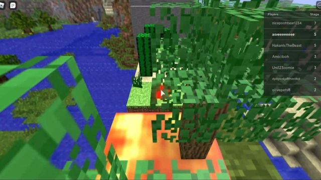 Roblox minecraft parkour (OBBY) смотреть онлайн