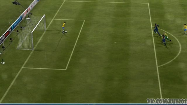 Гол пяткой в финале кубка сезонов. FIFA 13 смотреть онлайн