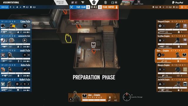 FaZe Clan VS Team Empire // SIX INVITATIONAL 2021 – Group stage – Day 5 смотреть онлайн