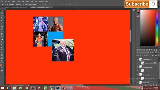 How To Create a Spherical College Effect in Photoshop CC 2014 смотреть онлайн