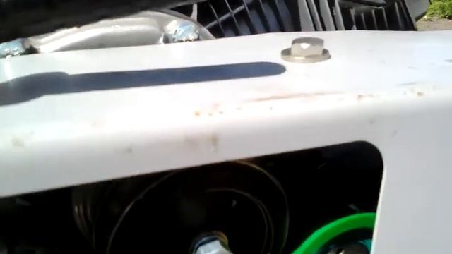 Мини-трактор на базе редуктора мотоблока "Урал" смотреть онлайн