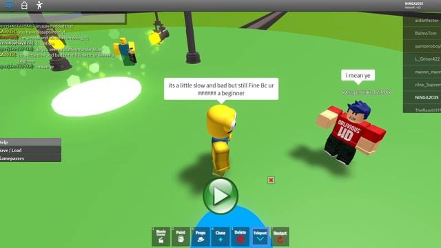 Showing You My Movie In Roblox Movie Maker 3