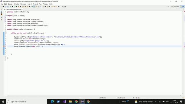 How to take screenshot using selenium webdriver | Selenium interview question | Capture screenshot смотреть онлайн