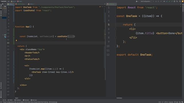 React - TodoList смотреть онлайн