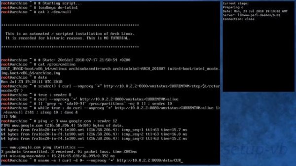 Error: Arch Linux fails installing from archlinux-2018.07.01-x86_64.iso (kernel 4.17.3-1)