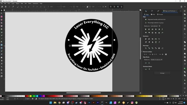INKSCAPE for Laser Engraving 101 | Vector Editing for Ezcad and Lightburn смотреть онлайн