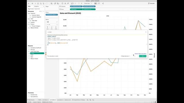 Using Python in Tableau смотреть онлайн