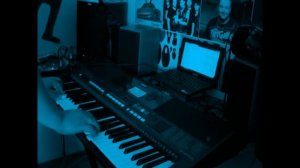Ахра - Карие глаза (на синтезаторе Yamaha PSR E433)