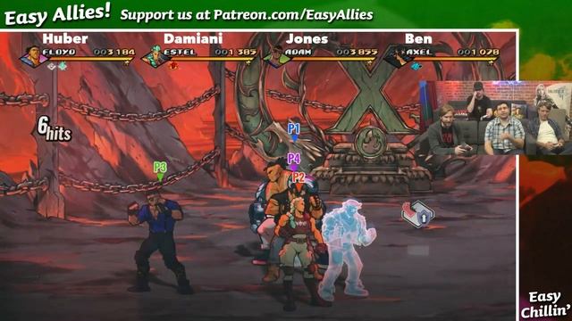 Easy Chillin' - Streets of Rage 4: Mr. X Nightmare 4-Player смотреть онлайн