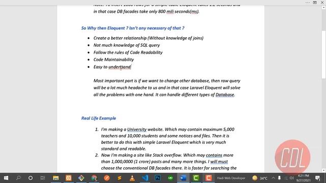 (32) Laravel Eloquent vs Query Builder | When use Model, When use Query Builder смотреть онлайн