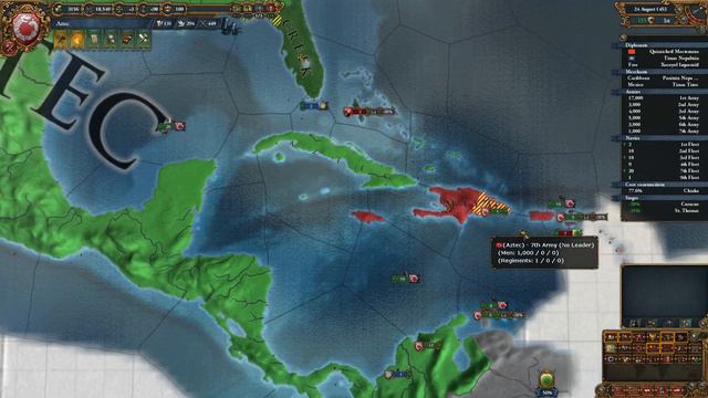 Europa Universalis IV Aztec Sunset Invasion (4) смотреть онлайн