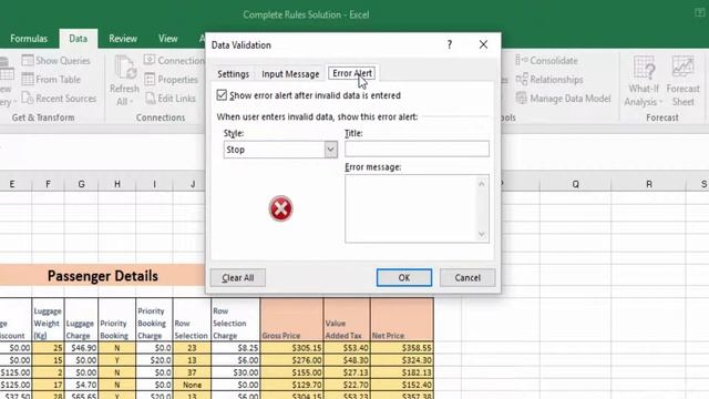 MS Excel Building Business Application 020 Introduction to Data Validation смотреть онлайн