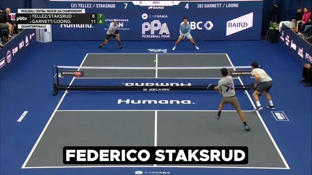 TOP 10 PLAYS - Pickleball Central Indoor USA Championships