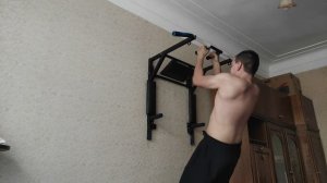 Строгие подтягивания на турнике с идеальной техникой выполнения!!!