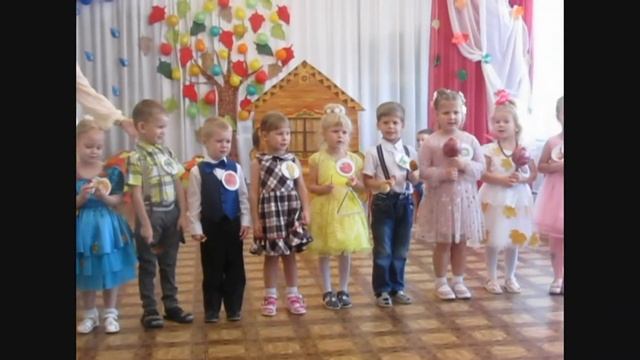 Осенний праздник, 3 группа средняя смотреть онлайн
