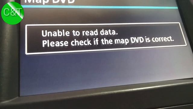 How to fix Map DVD unable to read data please check if the Map DVD is incorrect (Prius 20210), смотреть онлайн