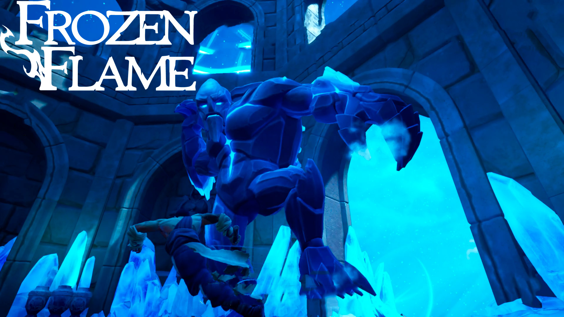УБИВАЕМ ЛЕДЯНОГО ГОЛЕМА ► : Frozen Flame #2 смотреть онлайн