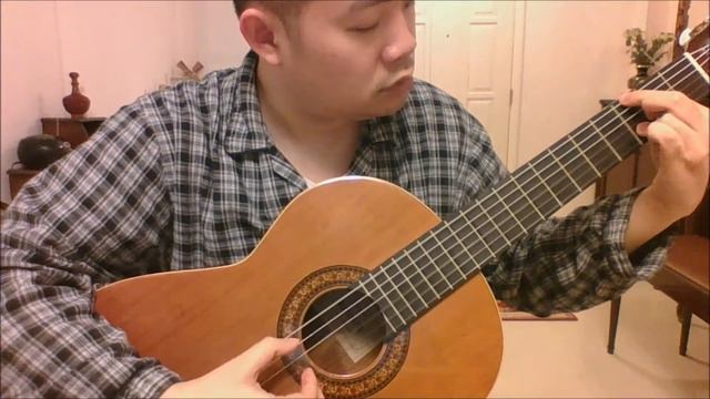 "Silent Night" on Classical Guitar смотреть онлайн