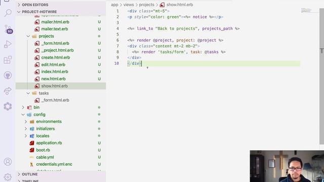 Ruby on Rails 7 | Using Hotwire Turbo WebSocket | Project Web App | Tasks | Part 5 смотреть онлайн