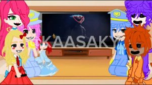 Poppy Playtime react to Sleep Well (Musik video) ||Gacha-Club||Poppy Playtime Chapter 3||Fake Blood