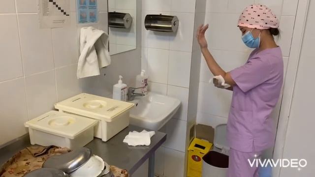 Хирургическая обработка рук смотреть онлайн