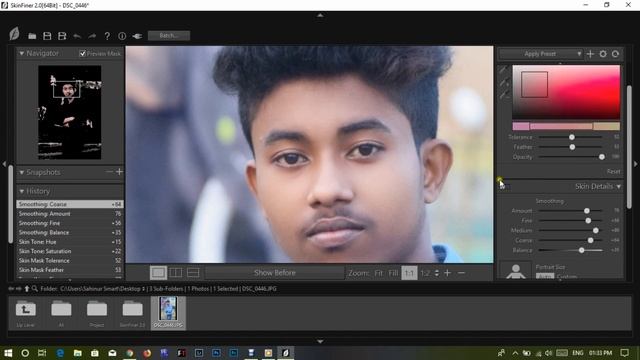 One Click Skin Retouching | auto professional skin retouching plugin for photoshop|Photoshop Plugin смотреть онлайн