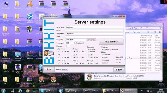 Como corrigir o erro do server de Mineshafter (Login To Verify Username) - Português смотреть онлайн
