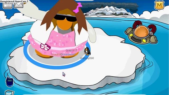 Club Penguin - ICE BERG CANT TIP ! ( proof ) смотреть онлайн
