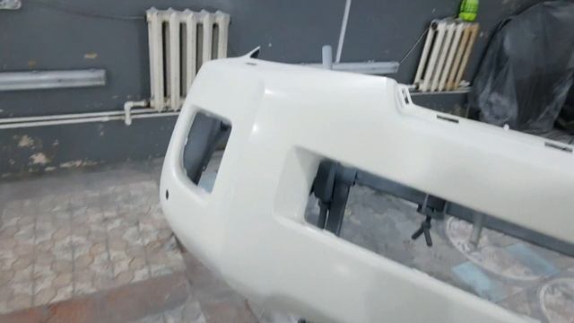 Toyota LC 200 - Красим Трехслойный белый перламутр.