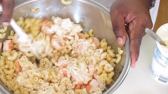 How to make Seafood Salad | Shrimp Macaroni Salad смотреть онлайн