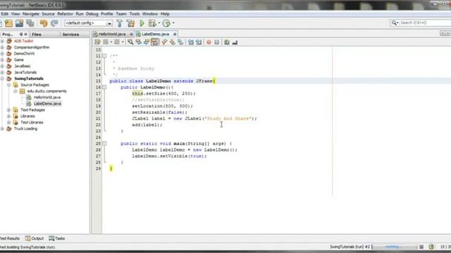 Bài 3 Java Swing Label смотреть онлайн