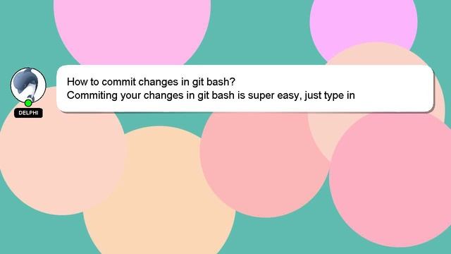 How to commit changes in git bash? смотреть онлайн