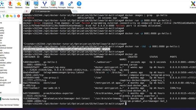 داکرفایل مالتی استیج - بهینه سازی از 700 مگ به 11 مگابایت смотреть онлайн