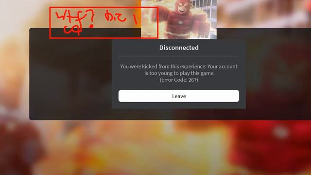 Error Code 267 (Account too young) Roblox - Age of Heros смотреть онлайн