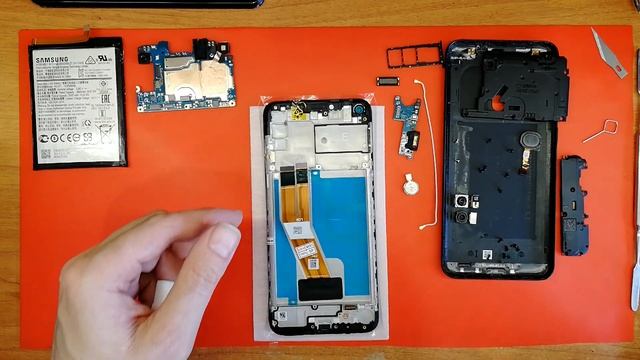 Samsung M11 Замена дисплея