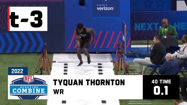 The Top 5 Fastest 40 Yard Dash Times at Each Position Since 2010 смотреть онлайн