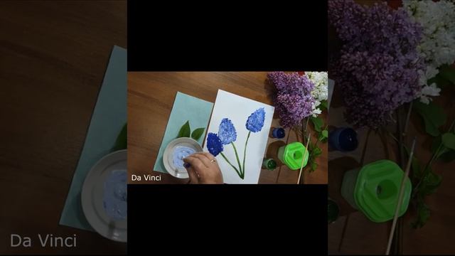 Рисуем сирень. смотреть онлайн